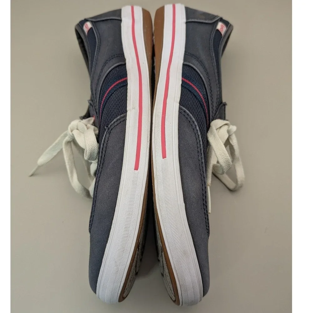 Keds Womens Retro Style Navy‎ Blue Lace Up Low Top Tennis Sneakers Size 9.5